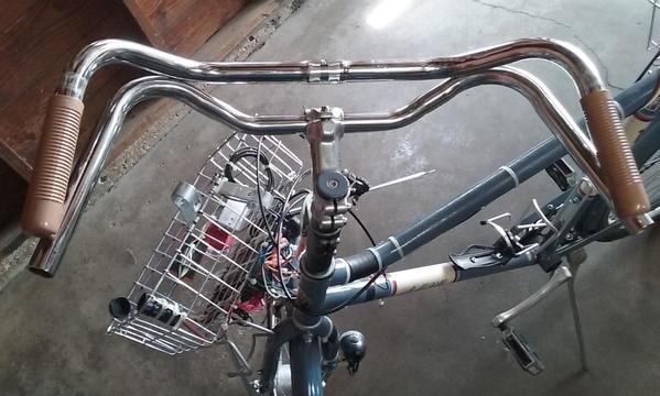 Wald 867 Low-Rise Cruiser Bike Handlebar (20-Inches Wide, Chrome, - Main Image