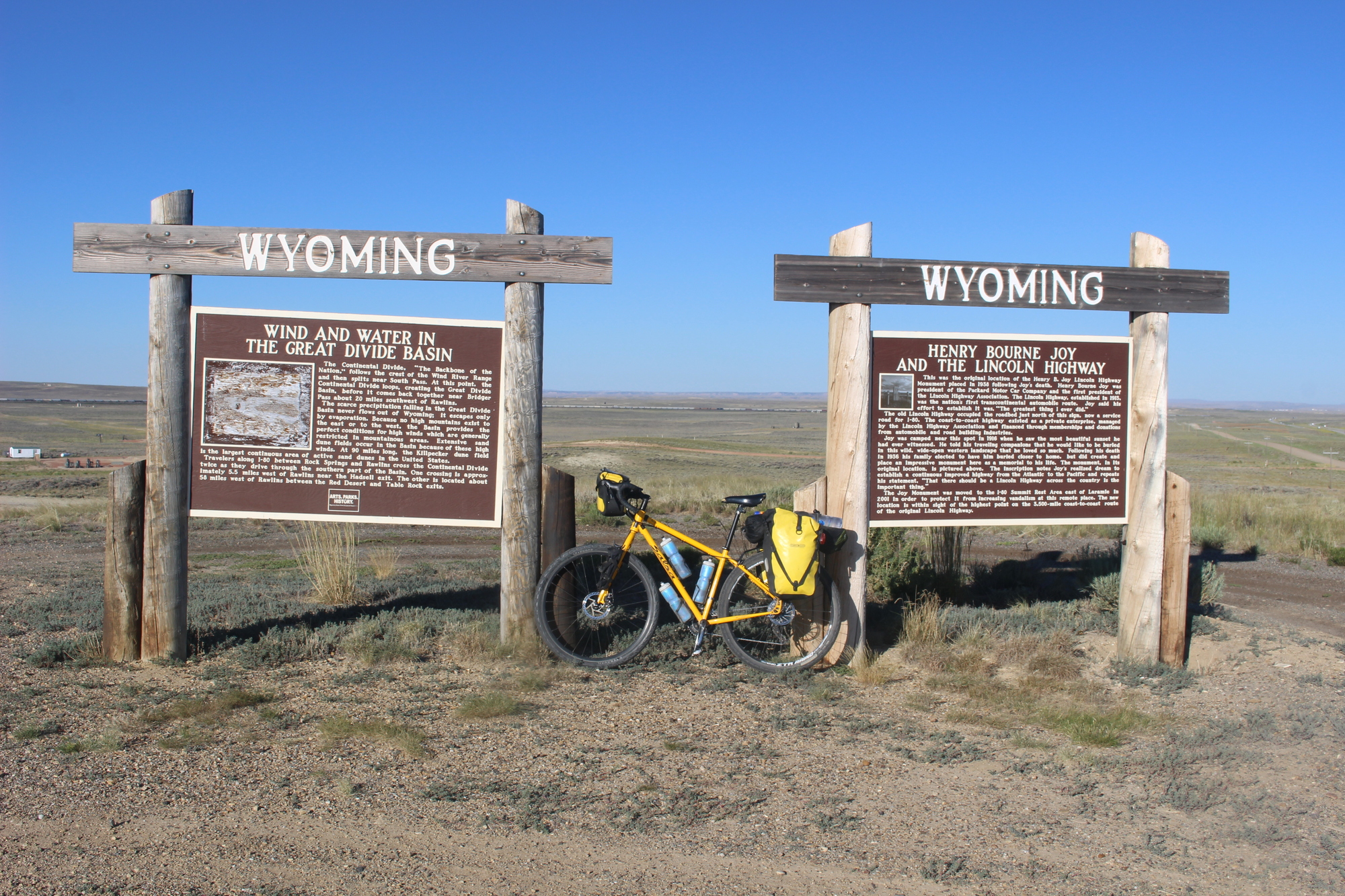 Day Twentytwo Wamsutter, Wyoming to Medicine Bow, Wyoming 