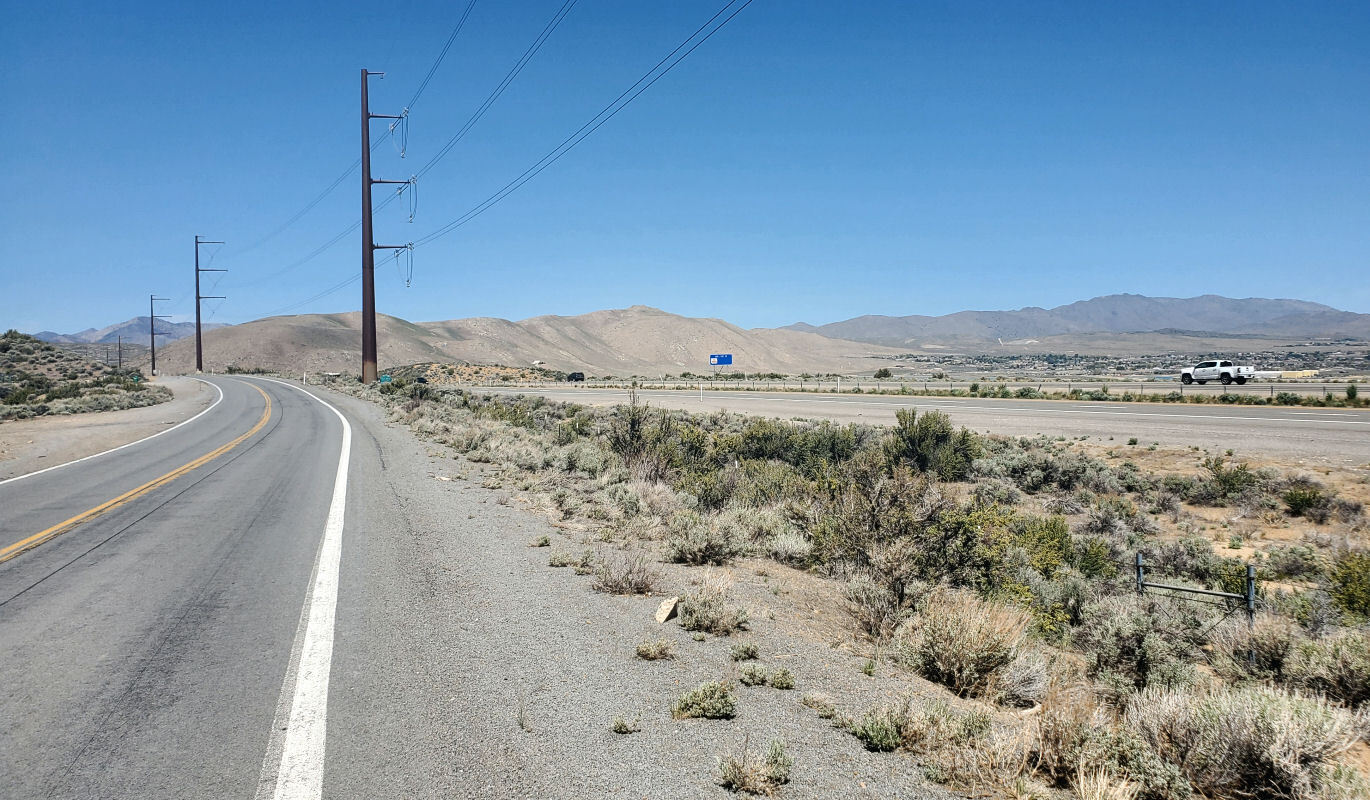 Day 2 Reno to Loyalton, California Silver and Gold 2021 CycleBlaze